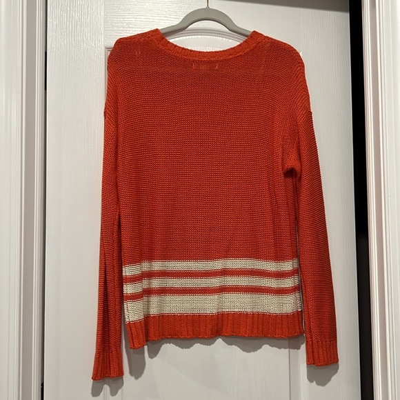 Forever 21 coral knit sweater - Picture 2 of 3